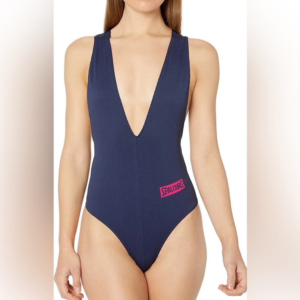 Spalding Tops | Spading Womens
Seamless Deep V-Neck Bodysuit